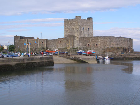 Il castello di Carrickfergus (www.cwuni.org.uk)